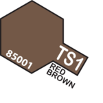สีอะคริลิค Tamiya TS-1 แดงน้ำตาล - Image 5