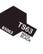 สีอะคริลิค Tamiya TS-63 NATO BLACK - Image 3