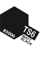สีอะคริลิค Tamiya TS-6 มัตต์แบล็ค - Image 4