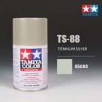 สีอะคริลิค Tamiya TS-88 Titanium Silver - Image 4