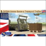 Gecko Models 1/35 British Ammo Boxes & Transport Trailer (35GM0037)