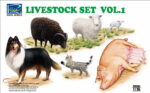 Riich Model 1/35 Livestock Set Vol.1 (RV35007)
