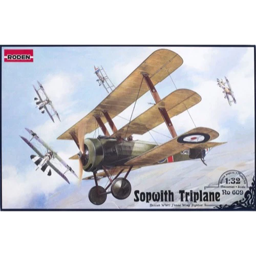 RO609_6 Roden 1/32 Sopwith Triplane (RO609) - Image 1