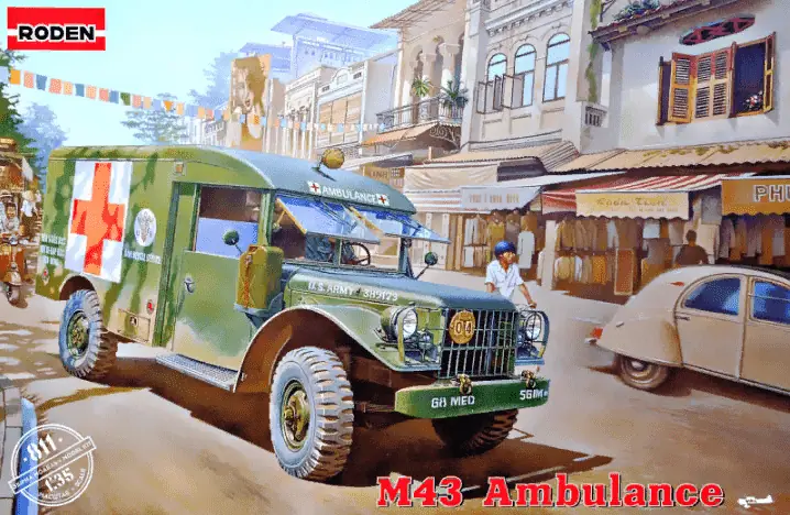 Roden 1/35 M43 Ambulance Truck (RO811)
