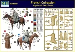 โมเดลฟิกเกอร์ Master Box 1/32 MB3207 French Cuirassier, Napoleonic Wars Series - Image 3