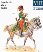 โมเดลฟิกเกอร์ Master Box 1/32 MB3208 French Hussar, Napoleonic Wars Series - Image 3