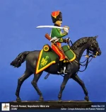 โมเดลฟิกเกอร์ Master Box 1/32 MB3208 French Hussar, Napoleonic Wars Series - Image 5
