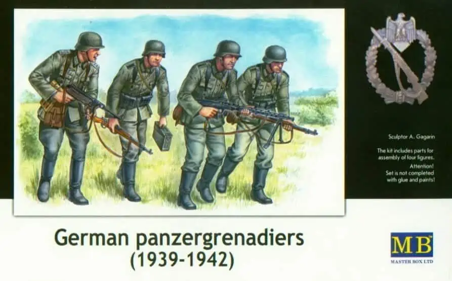 MB3513_1 Master Box 1/35 German Panzergrenadiers, 1939-1942 (MB3513) - Image 1