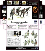 Master Box 1/35 German Panzergrenadiers, 1939-1942 (MB3513) - Image 2