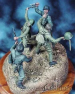 โมเดลฟิกเกอร์ Master Box 1/35 MB3524 Eastern Front Series. Kit № 3. Hand-to-hand fight, 1941-1942 - Image 7
