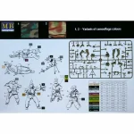 โมเดลฟิกเกอร์ Master Box 1/35 MB3526 GERMAN MACHINEGUN CREW - Image 3