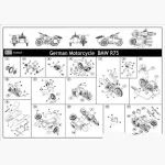 Master Box 1/35 German Motorcycle (MB3528) - Image 6