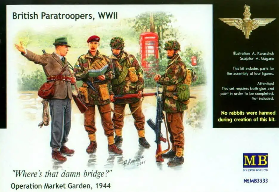 MB3533_1 Master Box 1/35 British Paratroopers (MB3533) - Image 1