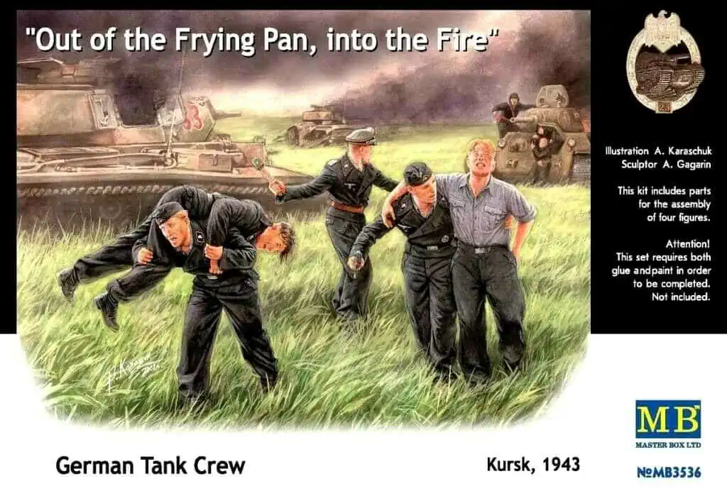 MB3536_1 Master Box 1/35 German Tank Crew, Kursk, 1943 (MB3536) - Image 1
