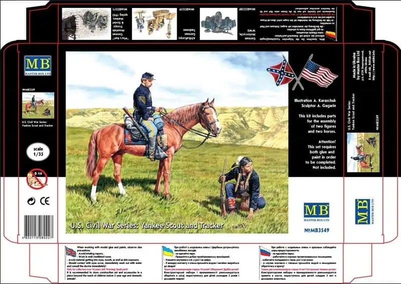 MB3549_1 Master Box 1/35 Yankee Scout (MB3549) - Image 1