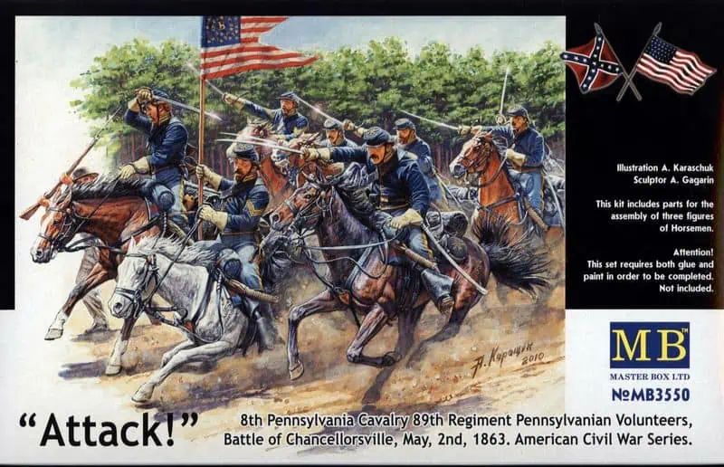 MB3550_1 Master Box 1/35 8th Pennsylvania Cavalry (MB3550) - Image 1