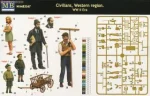 Master Box 1/35 Civilians, Western Region, WW II Era (MB3567) - Image 2