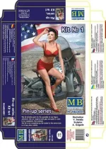 Master Box 1/24 Pin-up Series, Kit No. 1. Marylin (MB24001) - Image 2