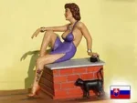 Master Box 1/24 Pin-up Series, Kit No. 6. Samantha (MB24006) - Image 5
