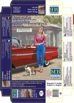 Master Box 1/24 Pin-up Series. A Short Stop. Kit No. 1 (MB24015)