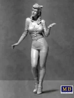Master Box 1/24 Pin-up Series. A Short Stop. Kit No. 1 (MB24015) - Image 7