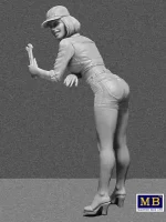 Master Box 1/24 Pin-up Series. A Short Stop. Kit No. 2 (MB24016) - Image 5
