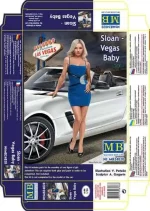 โมเดลฟิกเกอร์ Master Box 1/24 MB24020 Dangerous Curves Series, Sloan - Vegas Baby
