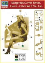 Master Box 1/24 Dangerous Curves, Claire - Catch Me If You Can (MB24021) - Image 2