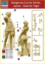 Master Box 1/24 Dangerous Curves, Jackie - Hold On Tight (MB24022) - Image 2