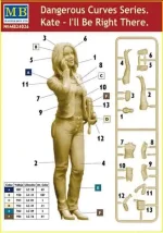 Master Box 1/24 Kate – I'll Be Right There (MB24026) - Image 2