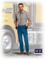 Master Box 1/24 Truckers Series. Stan (Long Haul) Thompson (MB24042) - Image 3
