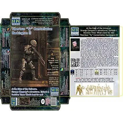 Master Box 1/24 Tiberious “Ty” Constellation Hackington III (MB24054)