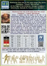 Master Box 1/24 Beastorian Champion (MB24057) - Image 2