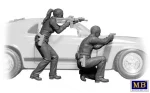 โมเดลฟิกเกอร์ Master Box 1/24 MB24064 The Heist series, Kit №1. Shots fired – Officer needs assistance, - Image 4