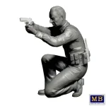 โมเดลฟิกเกอร์ Master Box 1/24 MB24064 The Heist series, Kit №1. Shots fired – Officer needs assistance, - Image 6