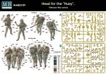 โมเดลฟิกเกอร์ Master Box 1/35 MB35107 Head for the Huey, Vietnam War series - Image 2