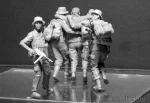 โมเดลฟิกเกอร์ Master Box 1/35 MB35107 Head for the Huey, Vietnam War series - Image 8