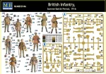 โมเดลฟิกเกอร์ Master Box 1/35 MB35146 British Infantry, Somme Battle Period, 1916 - Image 2