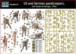 Master Box 1/35 US and German Paratroopers (MB35157) - Image 2