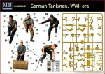 โมเดลฟิกเกอร์ Master Box 1/35 MB35160 German Tankmen, WWII era - Image 2