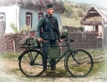 โมเดลฟิกเกอร์ Master Box 1/35 MB35171 German soldier-bicyclist, 1939-1942 - Image 3
