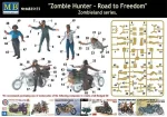 โมเดลฟิกเกอร์ Master Box 1/35 MB35175 Zombie Hunter - Road to Freedom, Zombieland series - Image 2
