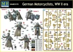 Master Box 1/35 German Motorcyclists (MB35178) - Image 2