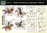 Master Box 1/35 British and German Cavalrymen (MB35184) - Image 2