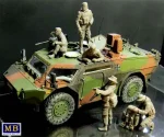 โมเดลฟิกเกอร์ Master Box 1/35 MB35195 Bundeswehr. German Military Men, Present Day - Image 4