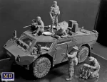 โมเดลฟิกเกอร์ Master Box 1/35 MB35195 Bundeswehr. German Military Men, Present Day - Image 8