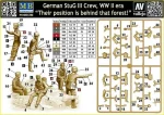 Master Box 1/35 German StuG III Crew (MB35208) - Image 2