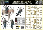 โมเดลฟิกเกอร์ Master Box 1/35 MB35212 Urgent Dispatch. German Military Men, WW II era - Image 3