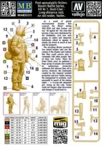 โมเดลฟิกเกอร์ Master Box 1/35 MB35213 Pоst-apocalyptic fiction. Desert Battle Series. Skull Clan - Image 2