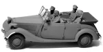 โมเดลฟิกเกอร์ Master Box 1/35 MB3570 Fräulein, what are you doing today? German military men, WW II era - Image 5